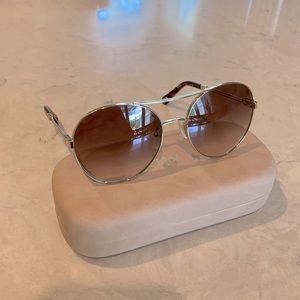Chloe Jackie aviator sunglasses